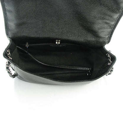 Chanel Grained Calfskin Medium Natural Beauty Messenger Black 5 of 7