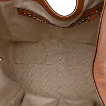 Gucci Metallic Pebbled Calfskin Medium Soho Shoulder Bag Blush 5 of 12