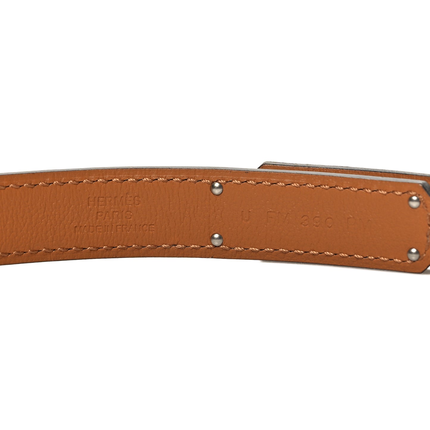 Epsom Kelly Pocket Belt Gold