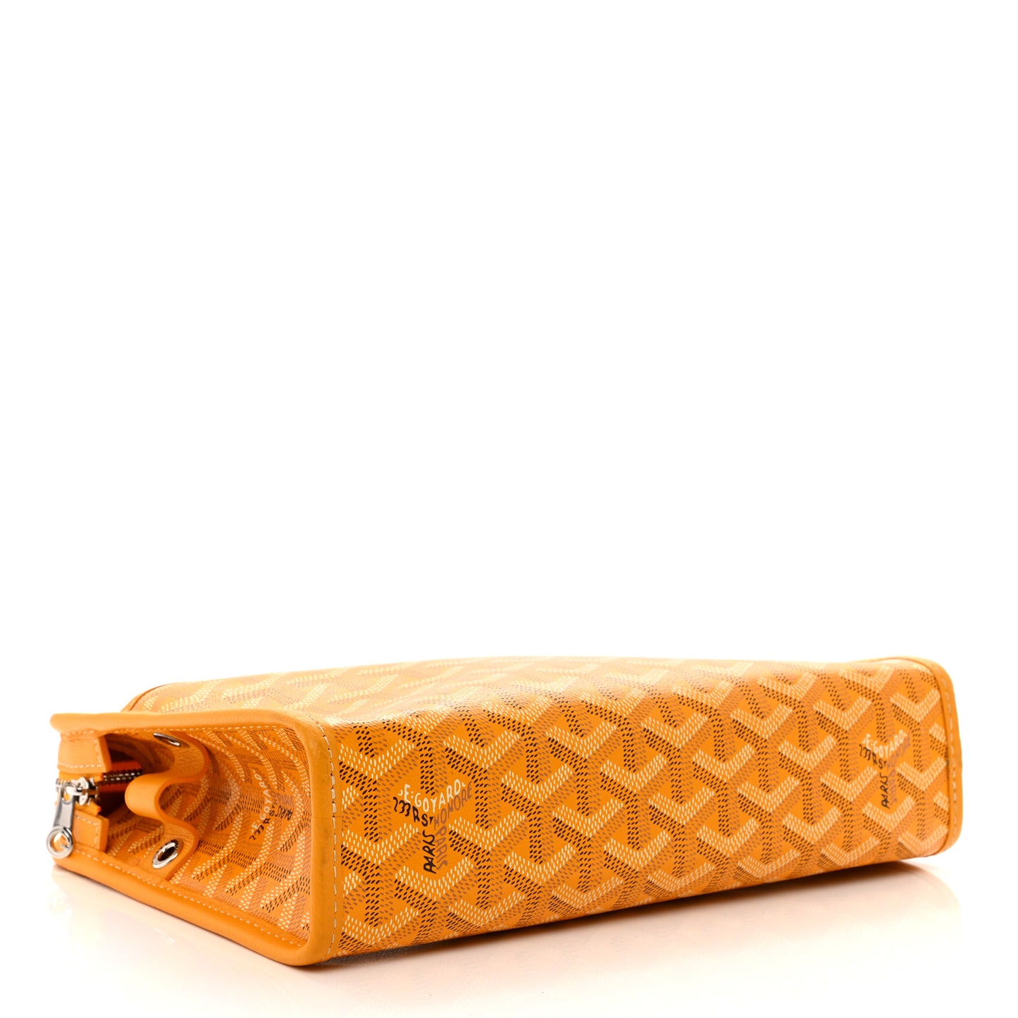 Goyardine Jouvence Toiletry Pouch Yellow