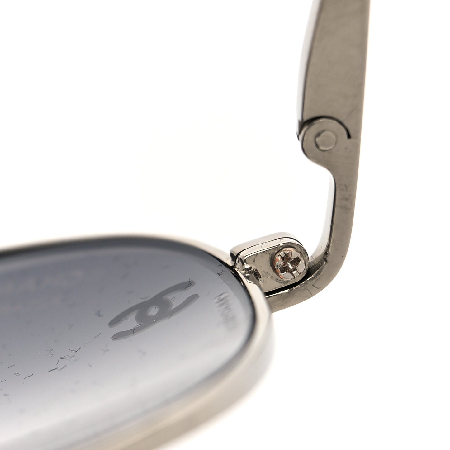 Metal Polarized Aviator CC Sunglasses 4189-T-Q Gold