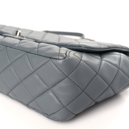 Chanel Lambskin Large Around Pockets Flap Dark Grey 9 of 10