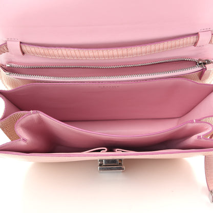 Celine Lizard Medium Classic Box Flap Bag Pink 4 of 7