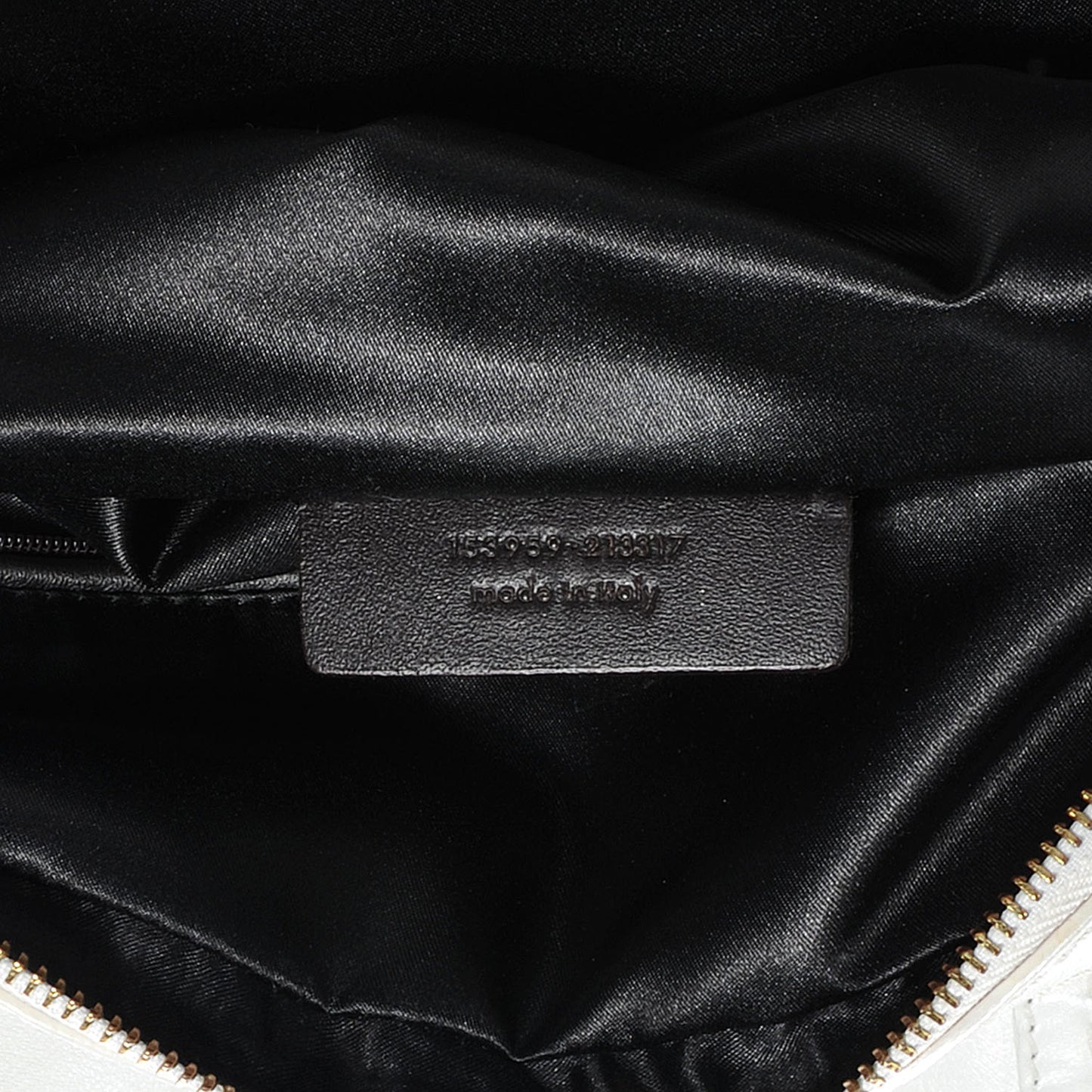 Leather Large Muse Ivory