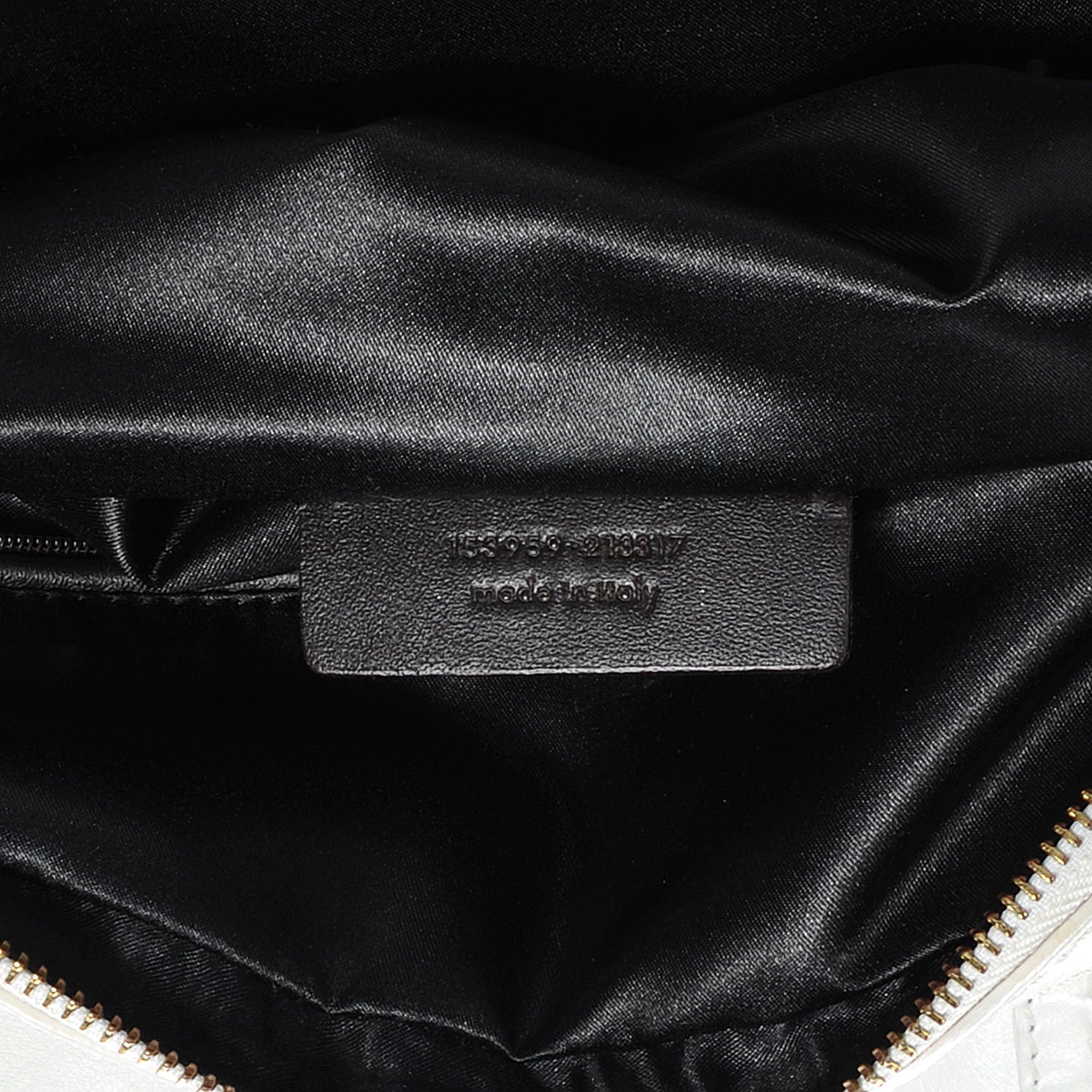 Saint Laurent Leather Large Muse Ivory 8 of 8