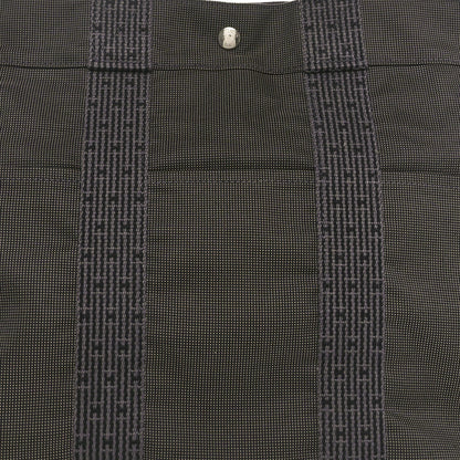Hermes Canvas Herline MM Tote  Grey 7 of 11