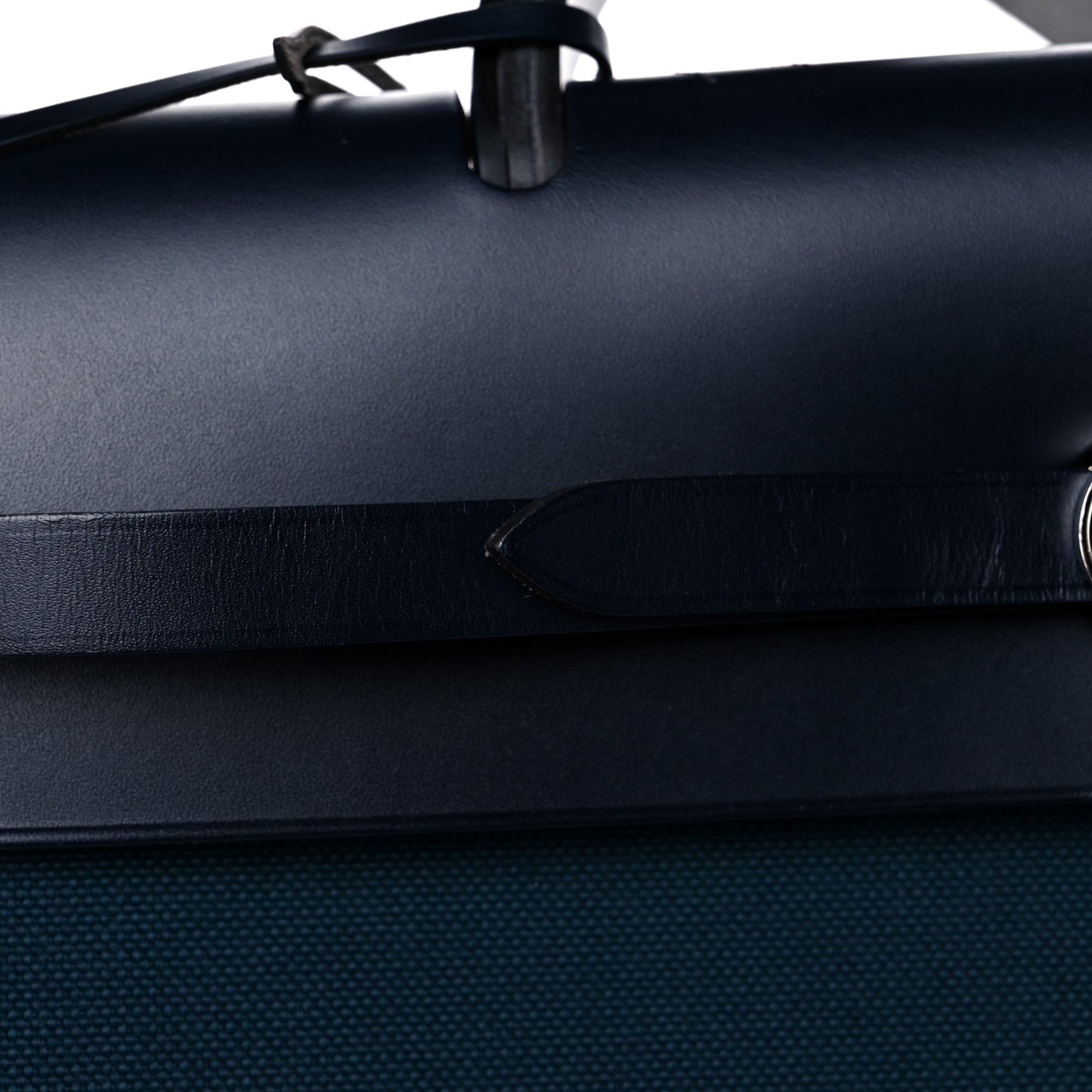 Toile Vache Hunter Herbag Zip 39 MM Bleu Ocean Bleu Indigo