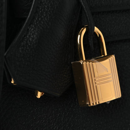 Hermes Togo Kelly Retourne 25 Black 11 of 12