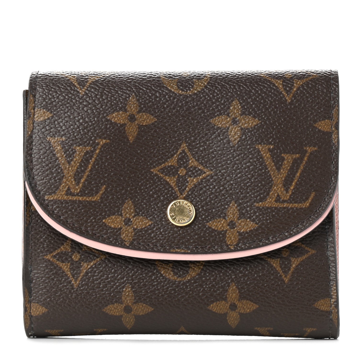 Louis Vuitton Monogram Ariane Compact Wallet Rose Ballerine 1 of 8