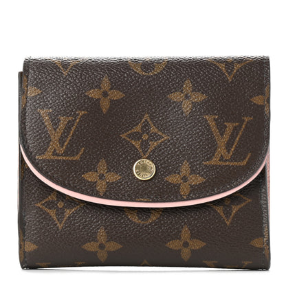 Louis Vuitton Monogram Ariane Compact Wallet Rose Ballerine 1 of 8