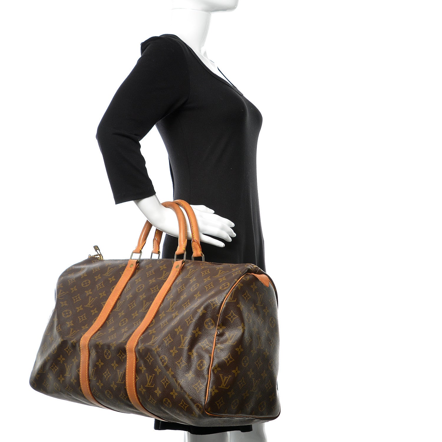 Louis Vuitton Monogram Keepall 50 2 of 22