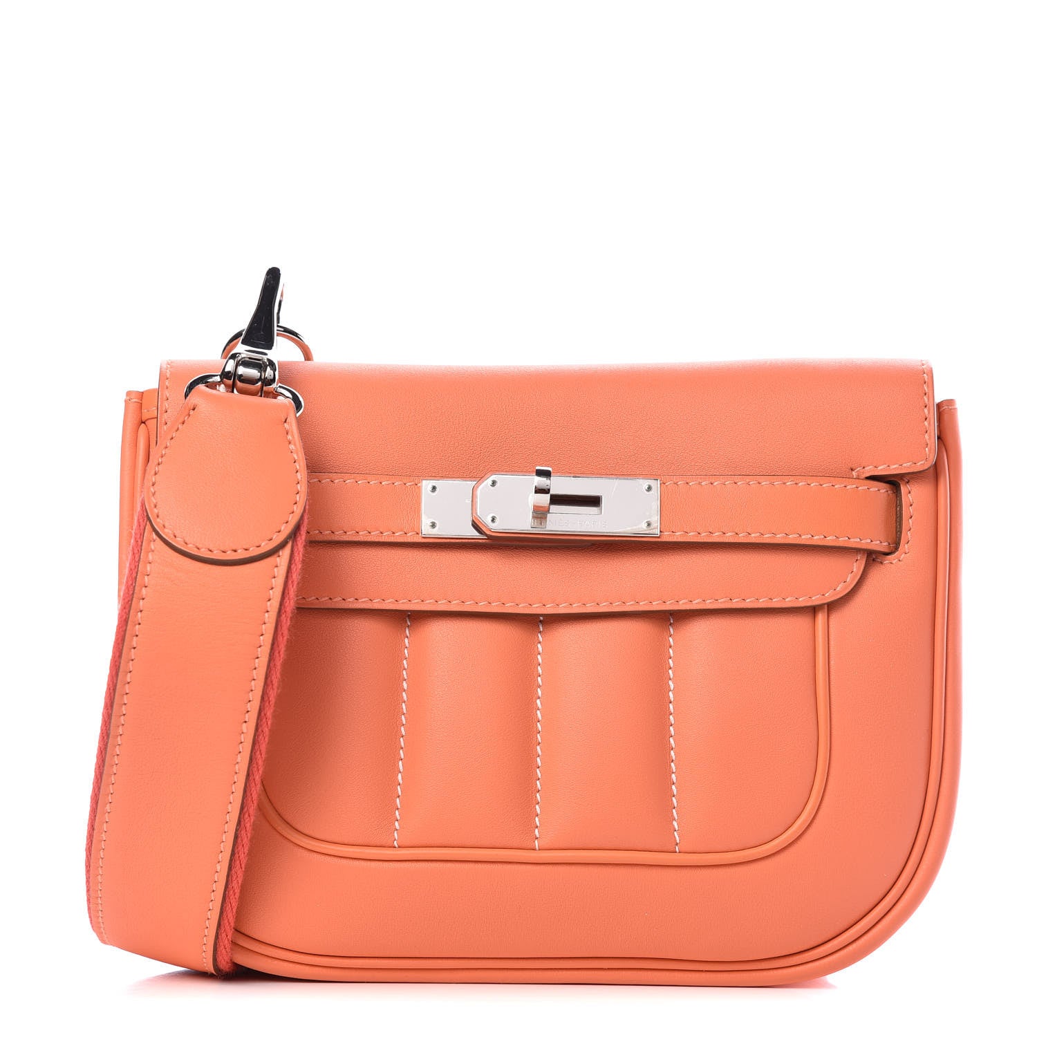 Hermes Evercolor Mini Sac Berline Crevette 1 of 10