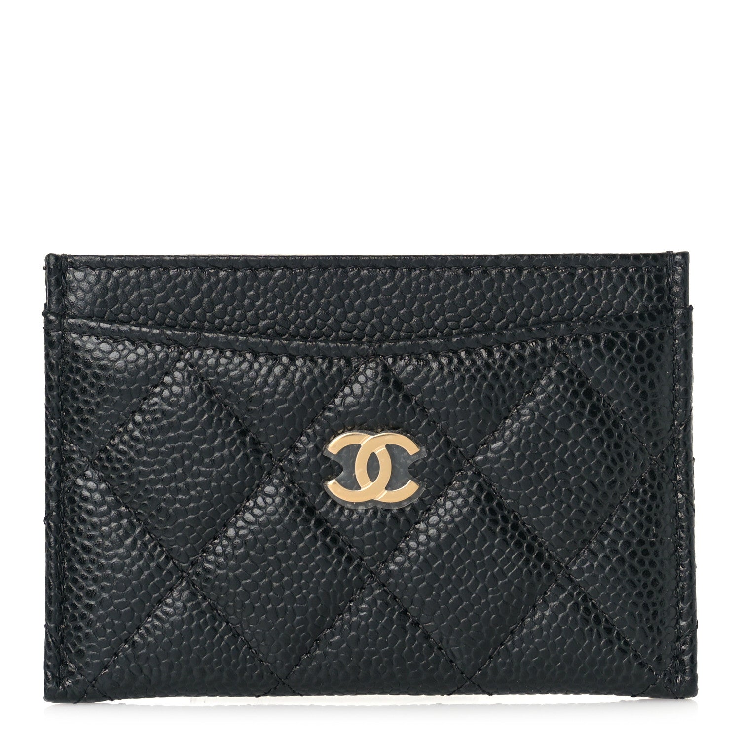 Chanel Caviar Quilted Card Holder Black 1 of 11