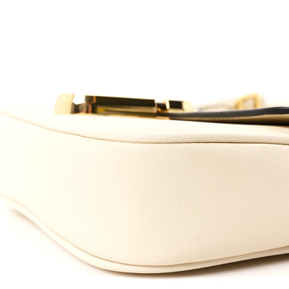 Marc Jacobs Calfskin The J Marc Shoulder Bag Cloud White 10 of 10