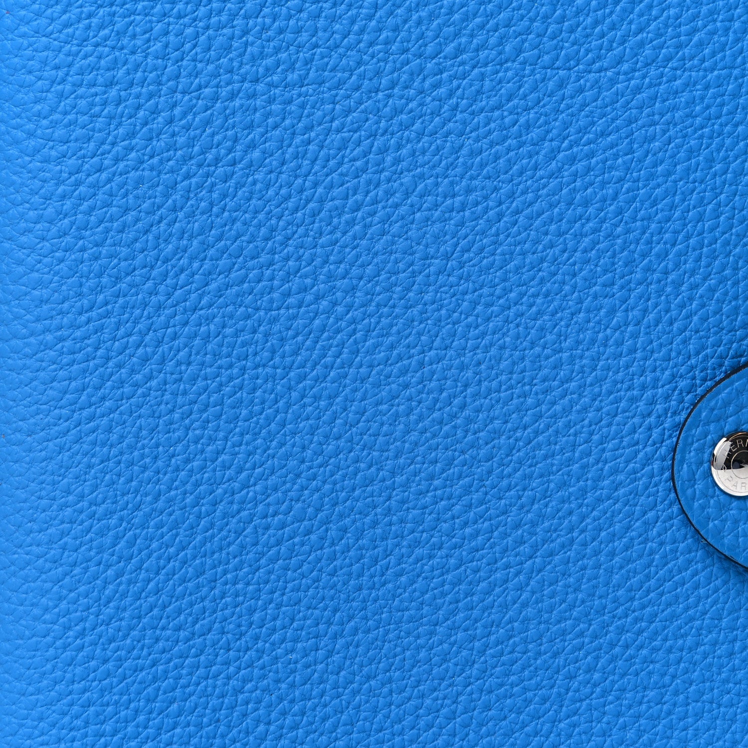 Hermes Togo Ulysse PM Notebook Cover Bleu Zanzibar 7 of 9