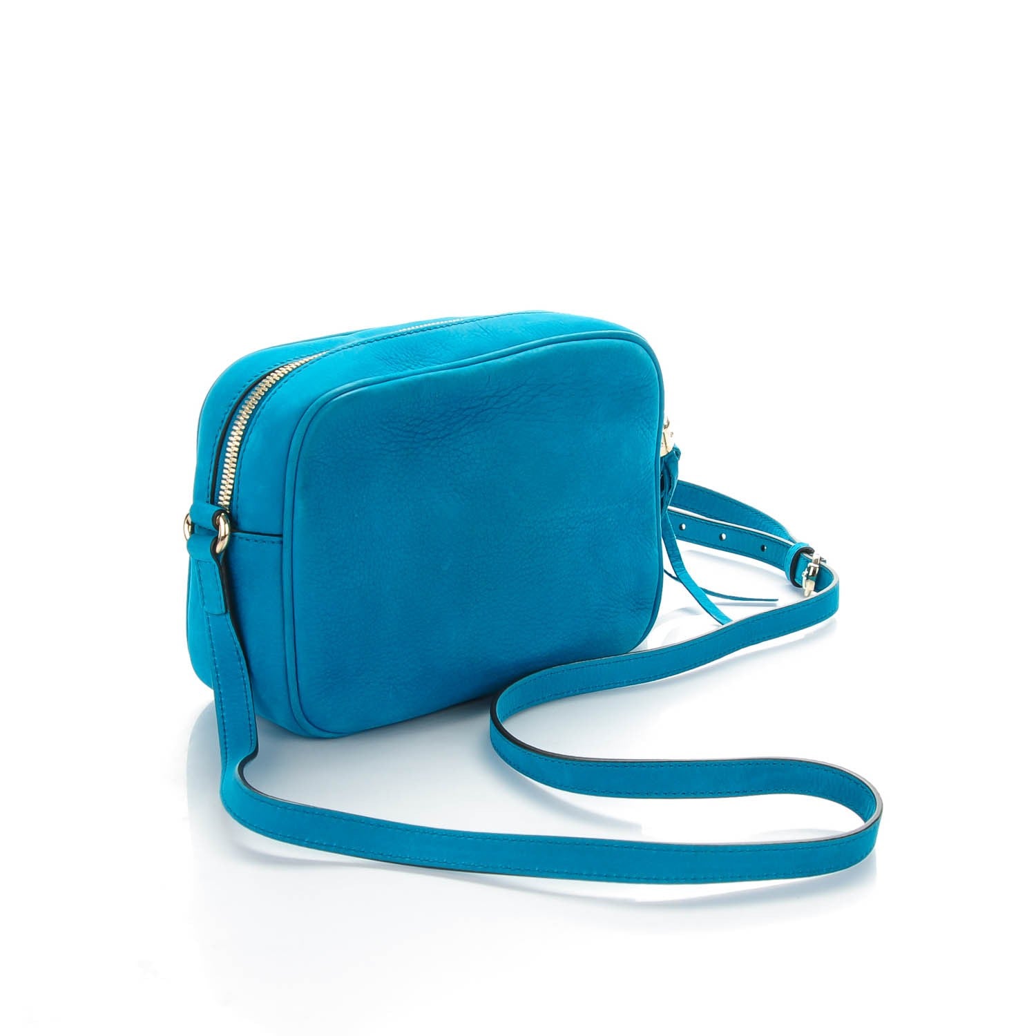 Gucci Vitello Range Small Soho Disco Bag Deep Cobalt 3 of 7