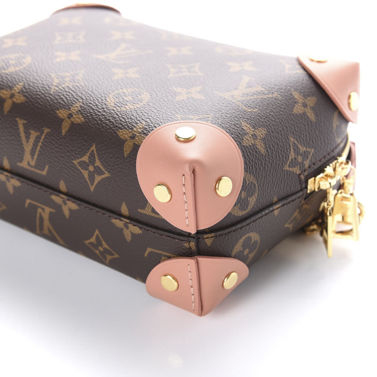 Monogram Petite Malle Souple Peach