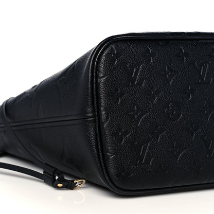 Louis Vuitton Empreinte Monogram Giant Neverfull MM Black 8 of 10