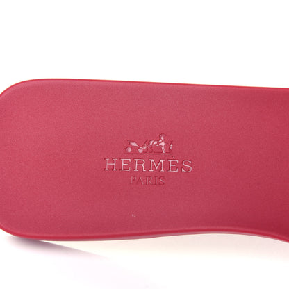 Hermes Rubber Aloha Sandals 36 Rose Baie 9 of 11