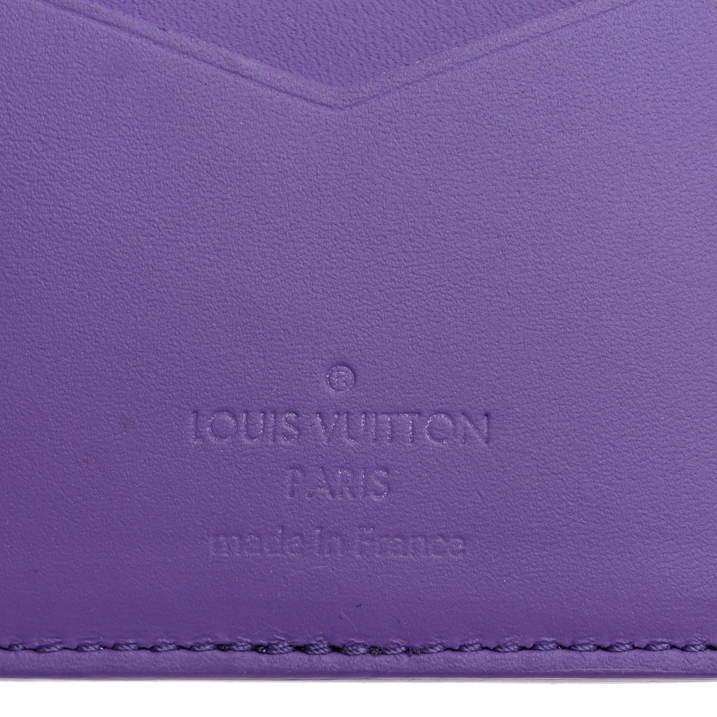 Taurillon Monogram Pocket Organizer Violet