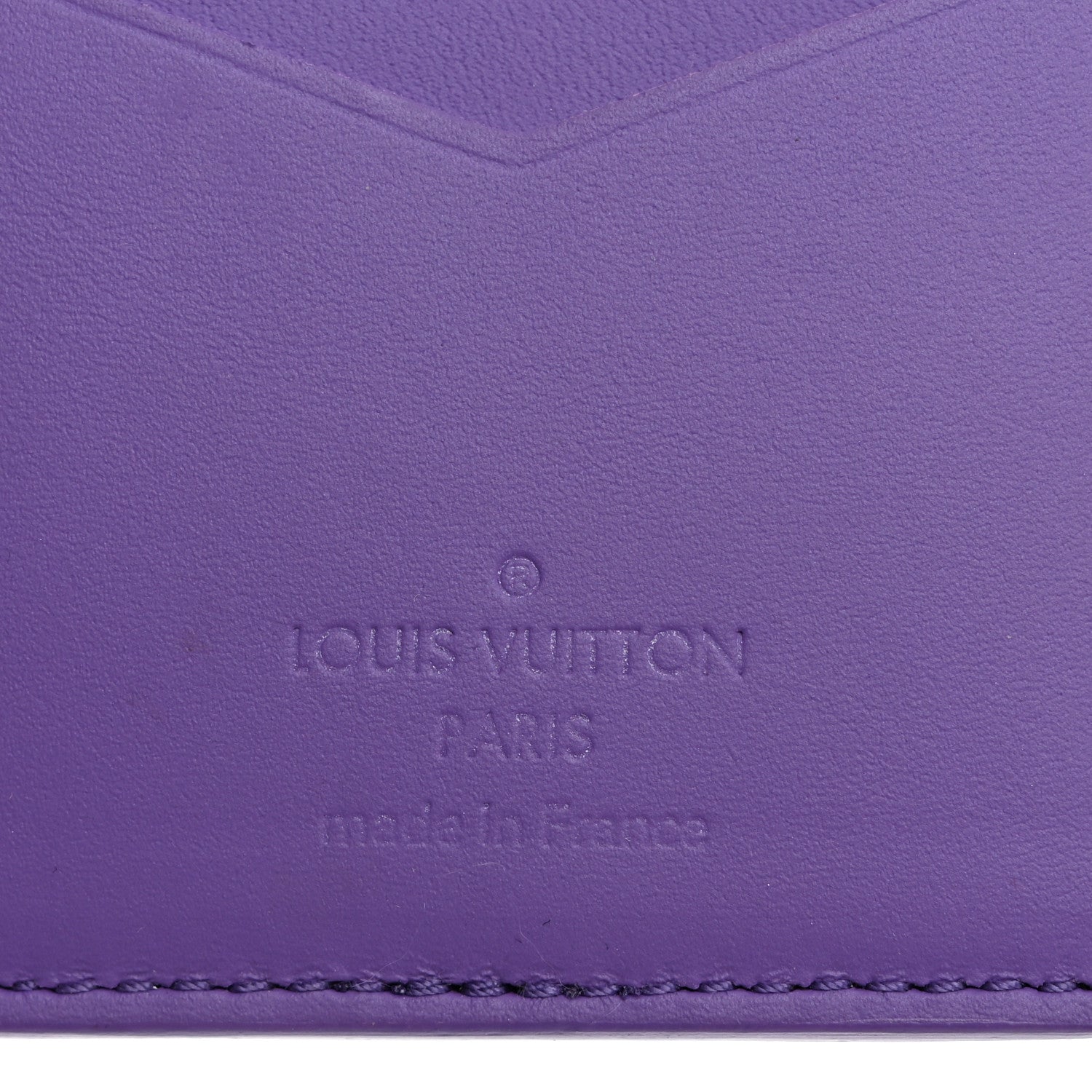 Louis Vuitton Taurillon Monogram Pocket Organizer Violet 6 of 7