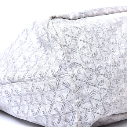 Goyard Goyardine Saint Louis GM White 6 of 8