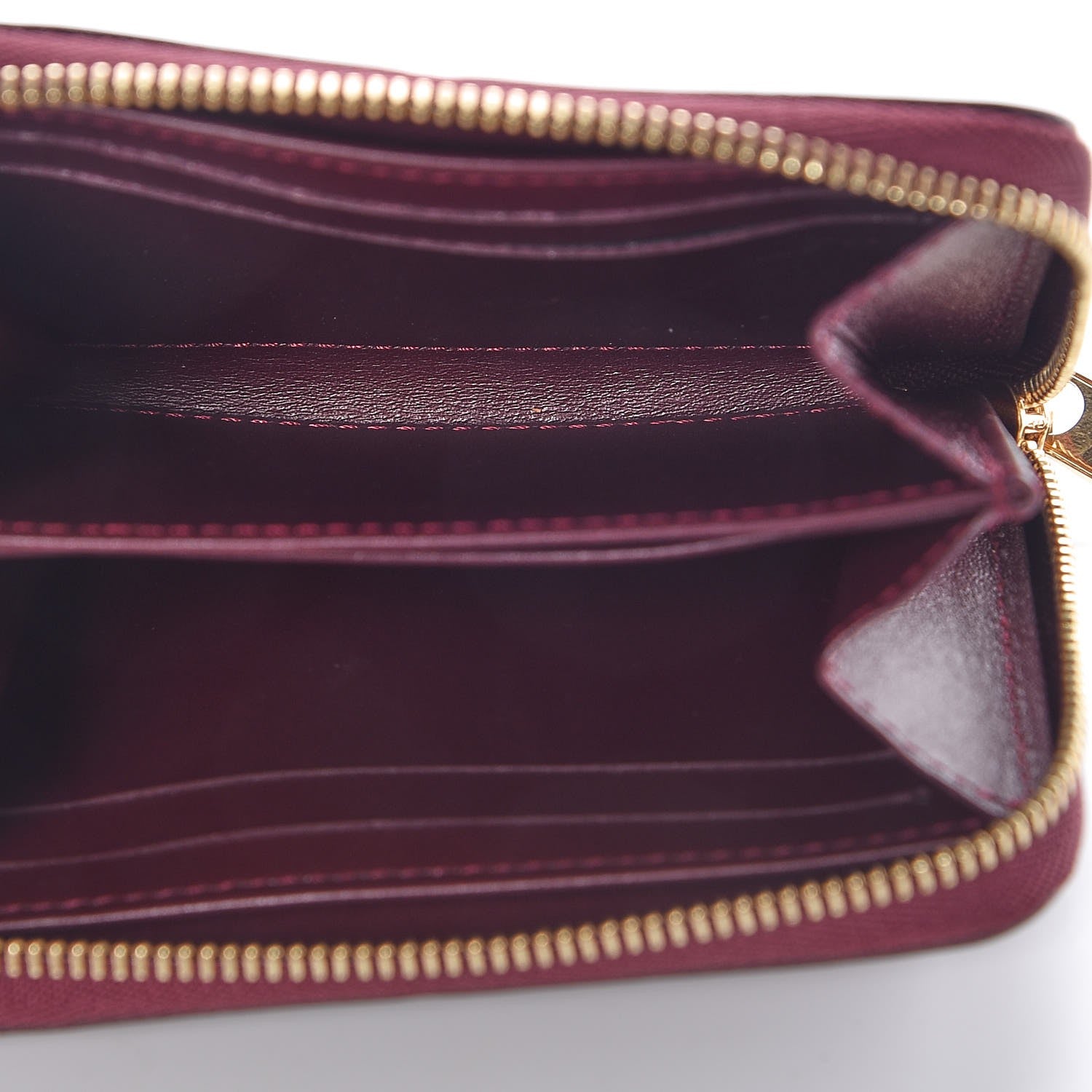 Louis Vuitton Vernis Zippy Coin Purse Rouge Fauviste 5 of 8