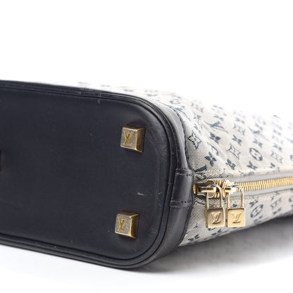 Louis Vuitton Mini Monogram Alma Haut Tote Blue 7 of 12