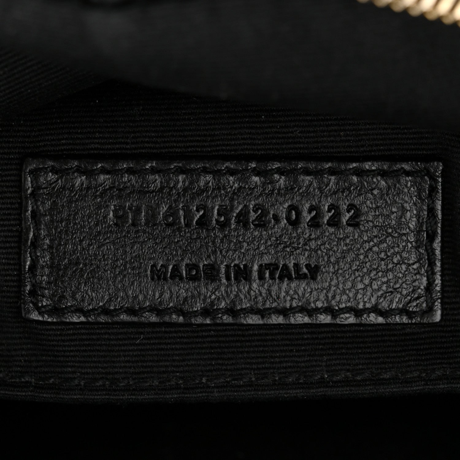 Saint Laurent Patent Calfskin Crocodile Embossed Monogram Lou Camera Bag Black 7 of 11