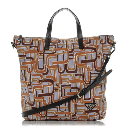 Prada Tessuto Stampato Nylon Tote 1 of 7