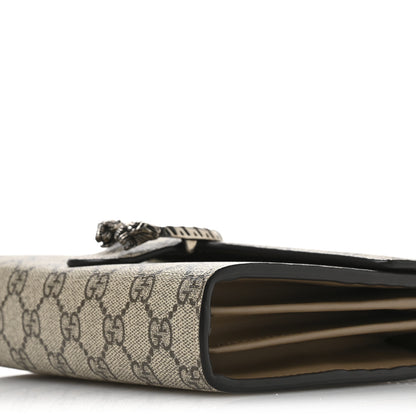 Gucci GG Supreme Monogram Mini Dionysus Chain Wallet Beige Taupe 10 of 11