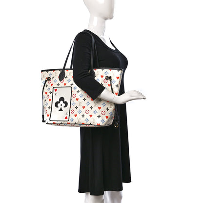 Louis Vuitton Game On Neverfull MM White 2 of 16