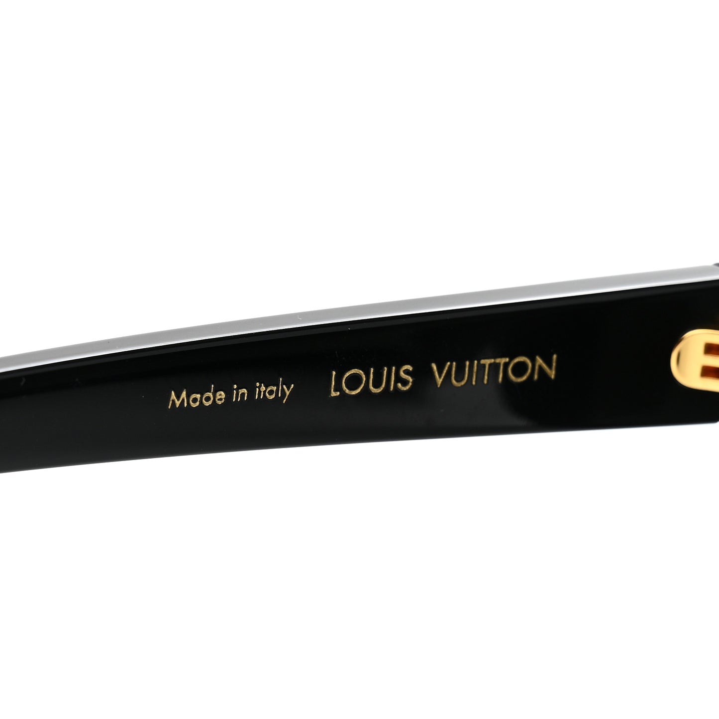 Acetate LV Square Sunglasses Z1692E Black