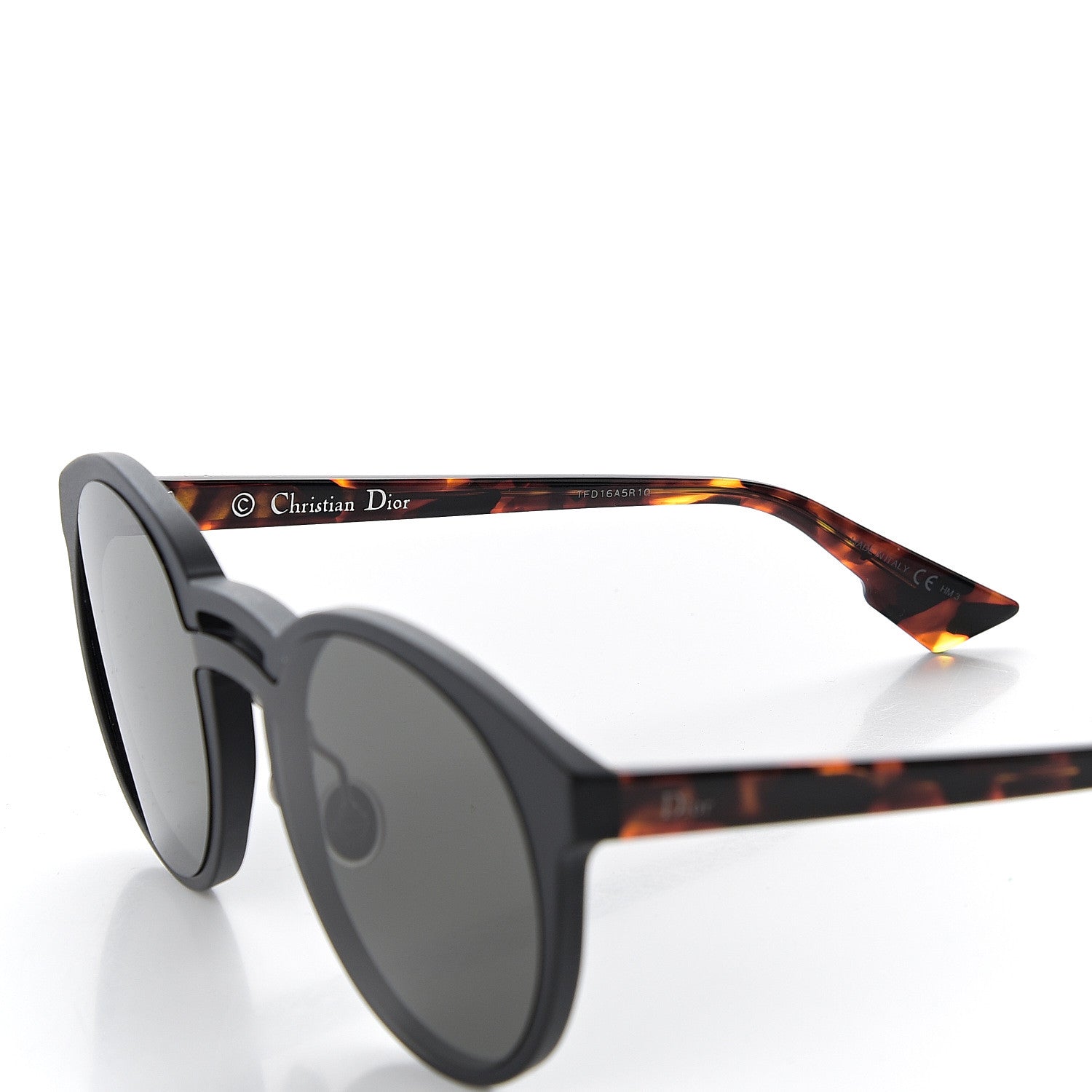 Christian Dior Onde 1 Sunglasses Black Havana 5 of 9