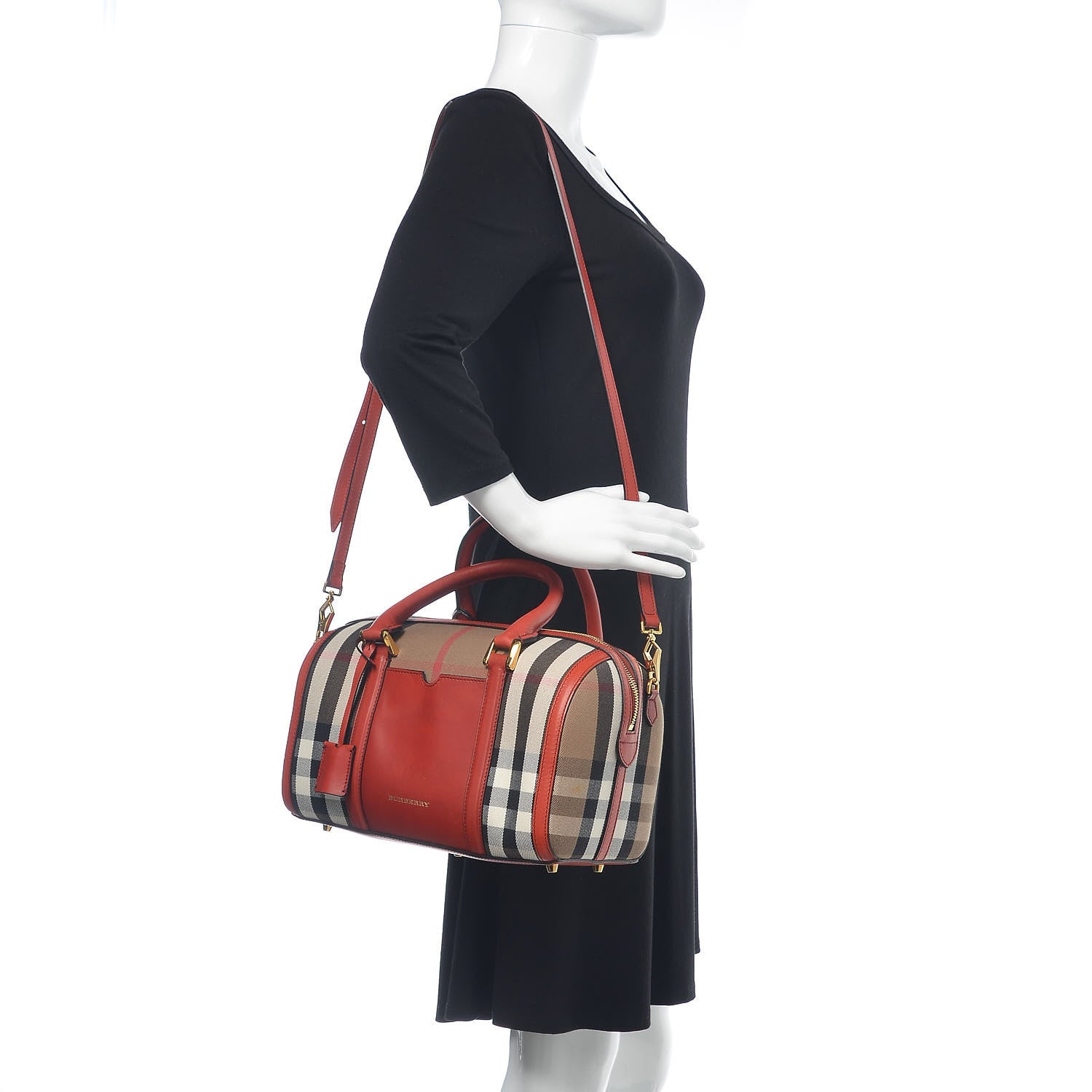 Burberry House Check Medium Alchester Military Red 2 of 11