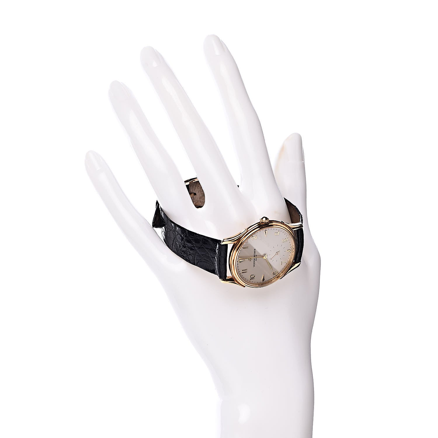 Vacheron Constantin 18K Yellow Gold Alligator 32mm Les Historiques Manual Winding Watch 92239 2 of 10