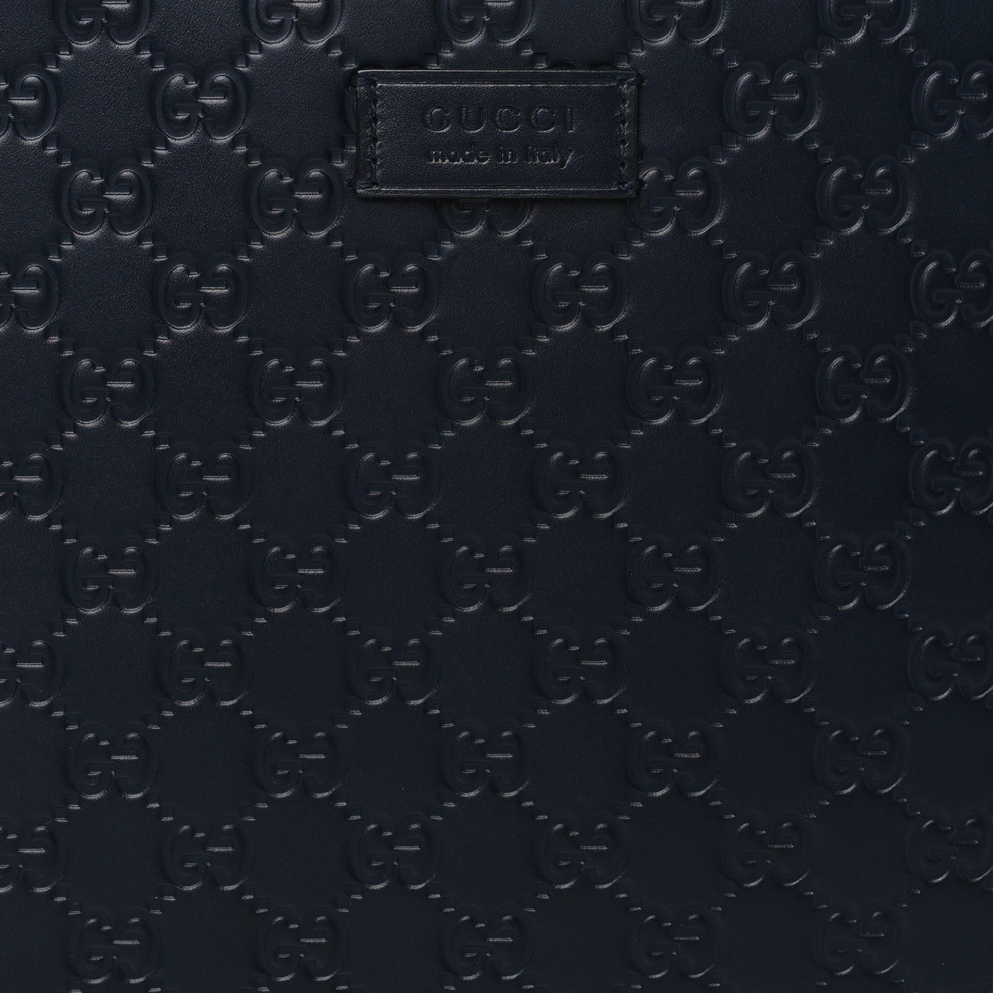 Guccissima Signature Messenger Bag Blue