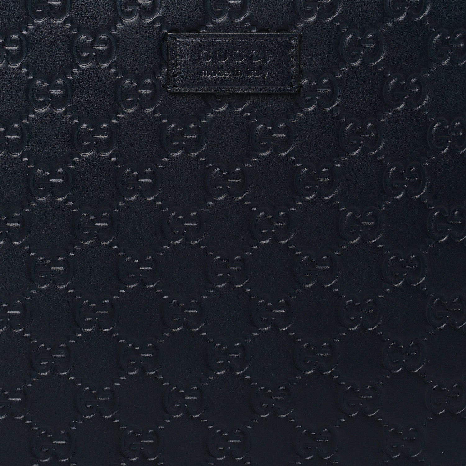 Gucci Guccissima Signature Messenger Bag Blue 8 of 8