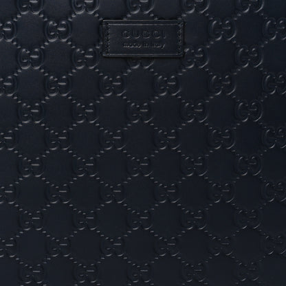 Gucci Guccissima Signature Messenger Bag Blue 8 of 8