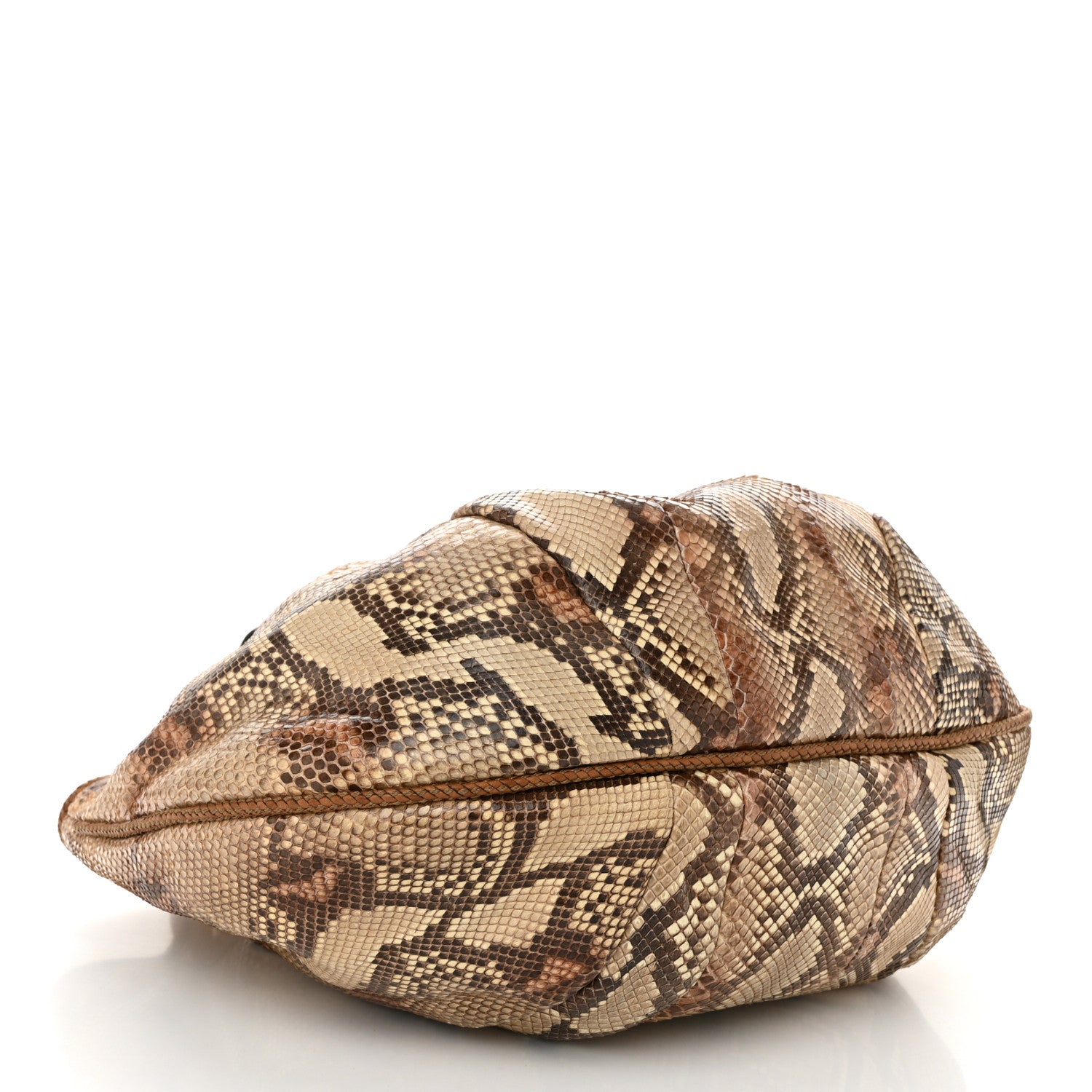 Gucci Python Medium Marrakech Shoulder Bag Beige 4 of 10