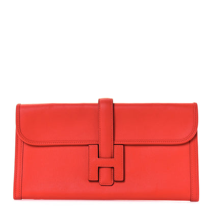 Hermes Swift Jige Elan 29 Clutch Capucine 1 of 8