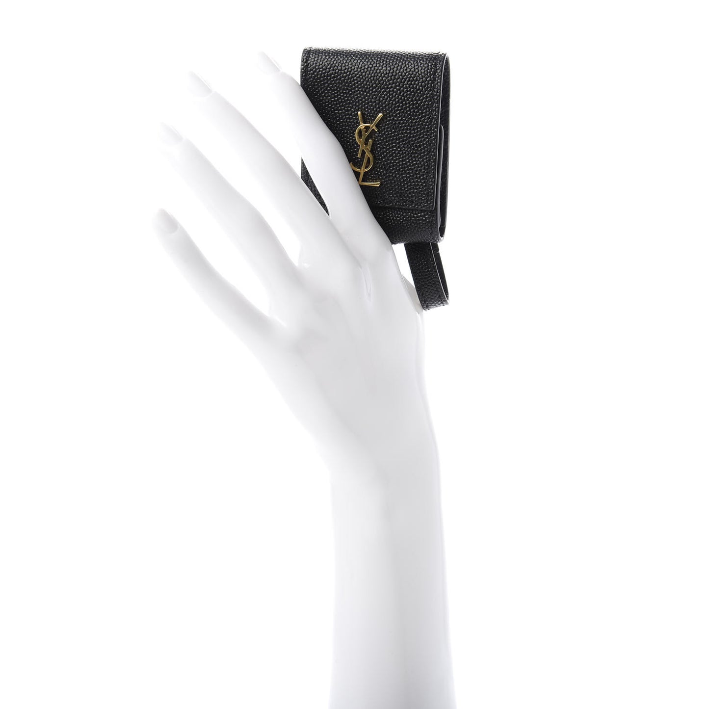 Grain De Poudre Monogram Airpods Case Black