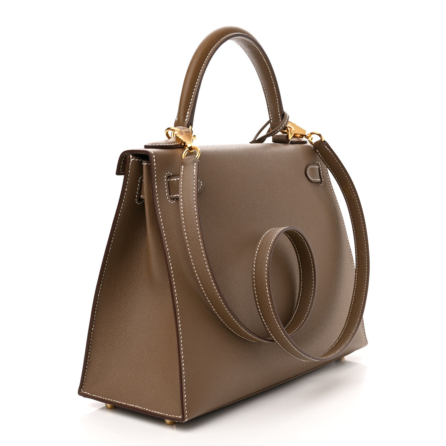 Hermes Epsom Kelly Sellier 28 Etoupe 3 of 9