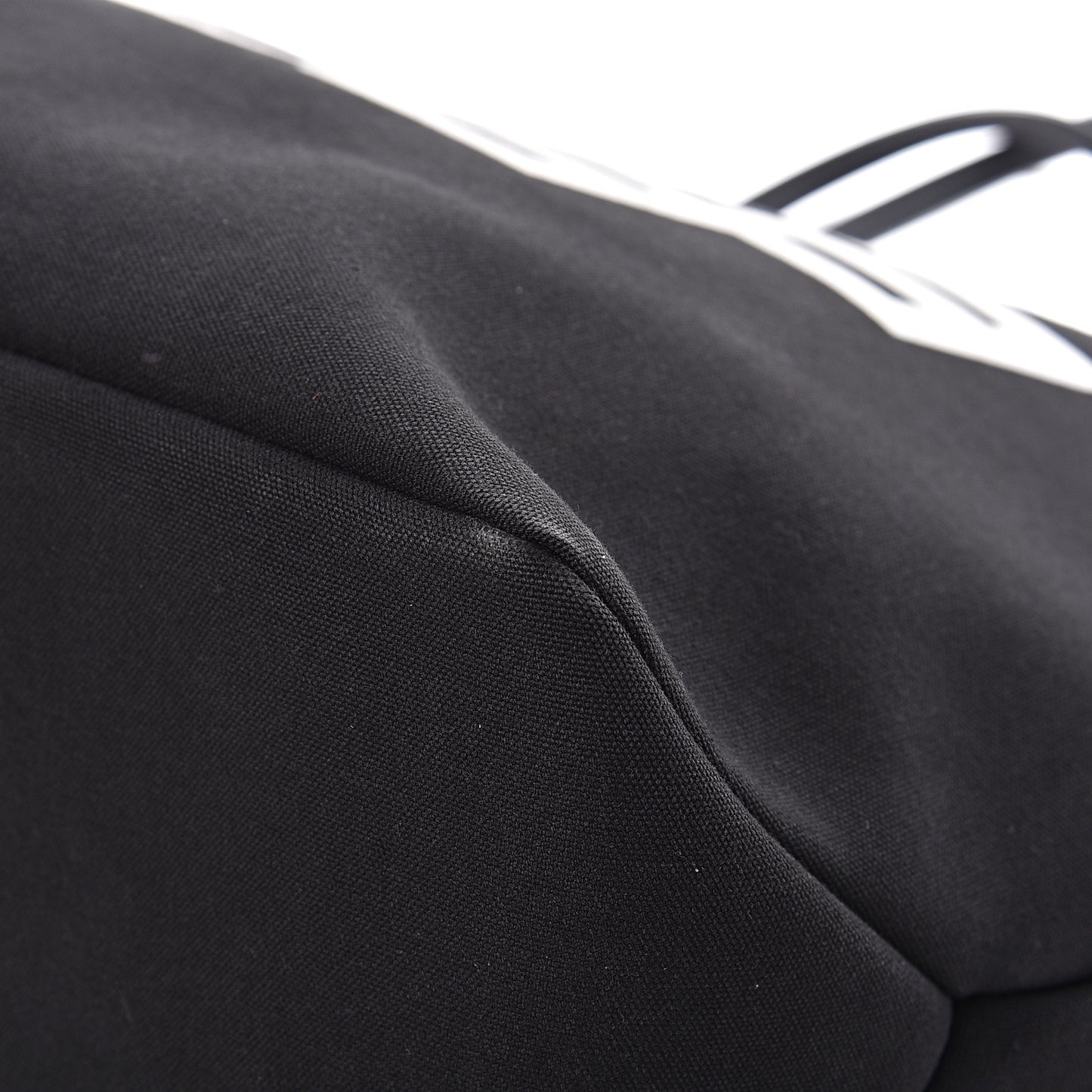 Canapa Racing Logo Shopping Tote Black Azzurro