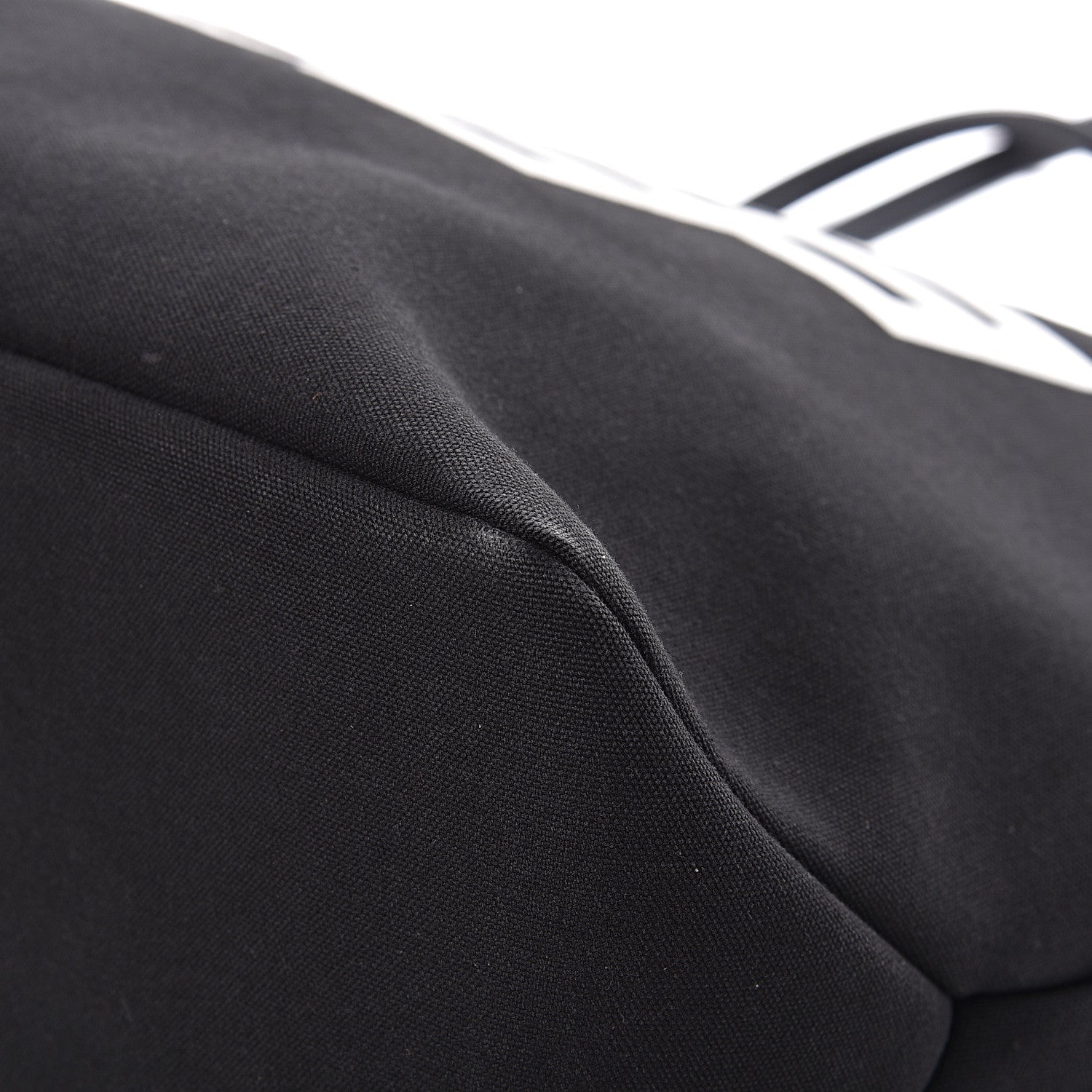 Prada Canapa Racing Logo Shopping Tote Black Azzurro 13 of 16
