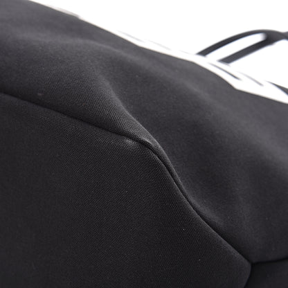 Prada Canapa Racing Logo Shopping Tote Black Azzurro 13 of 16