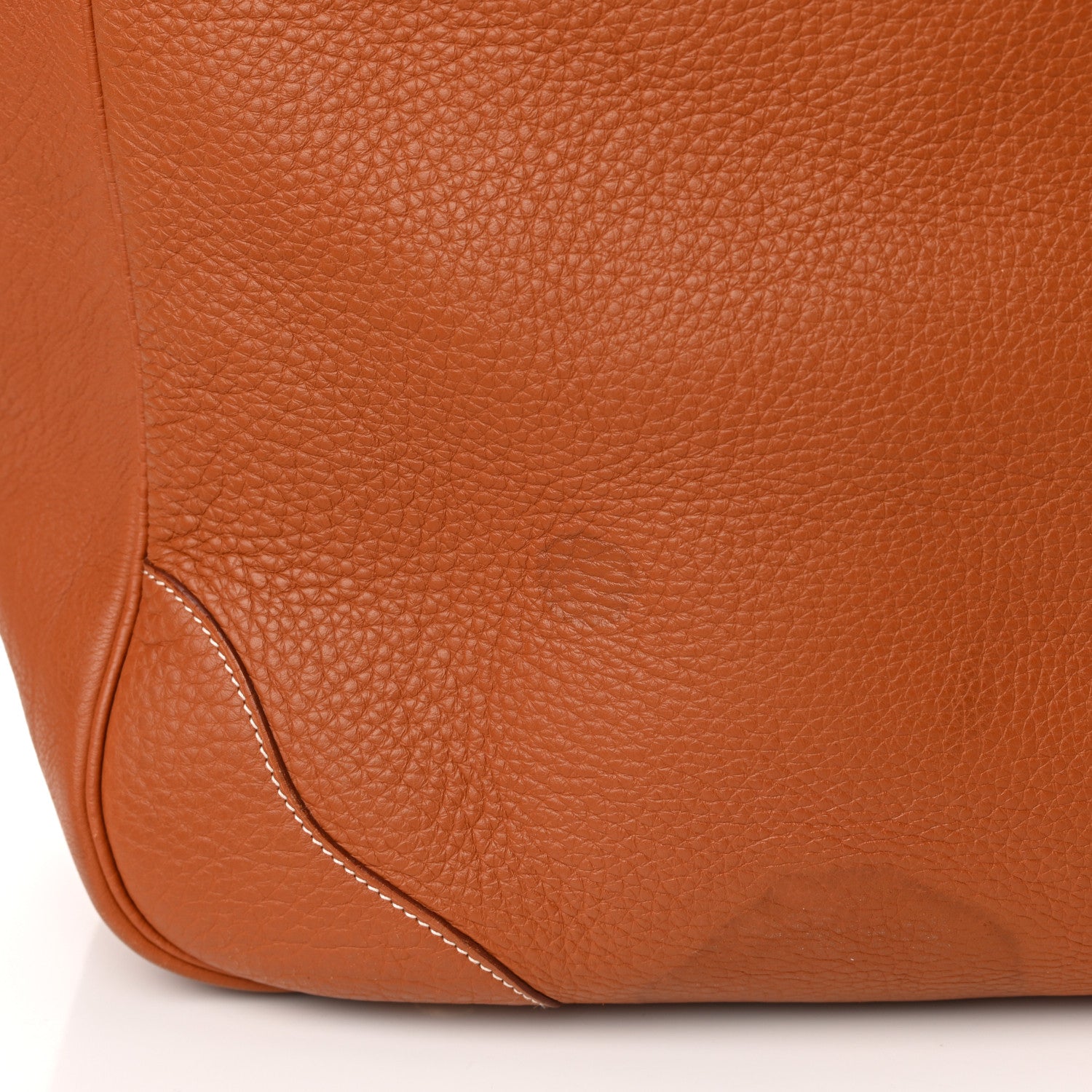 Hermes Taurillon Clemence Victoria 50 Travel Gold 16 of 20
