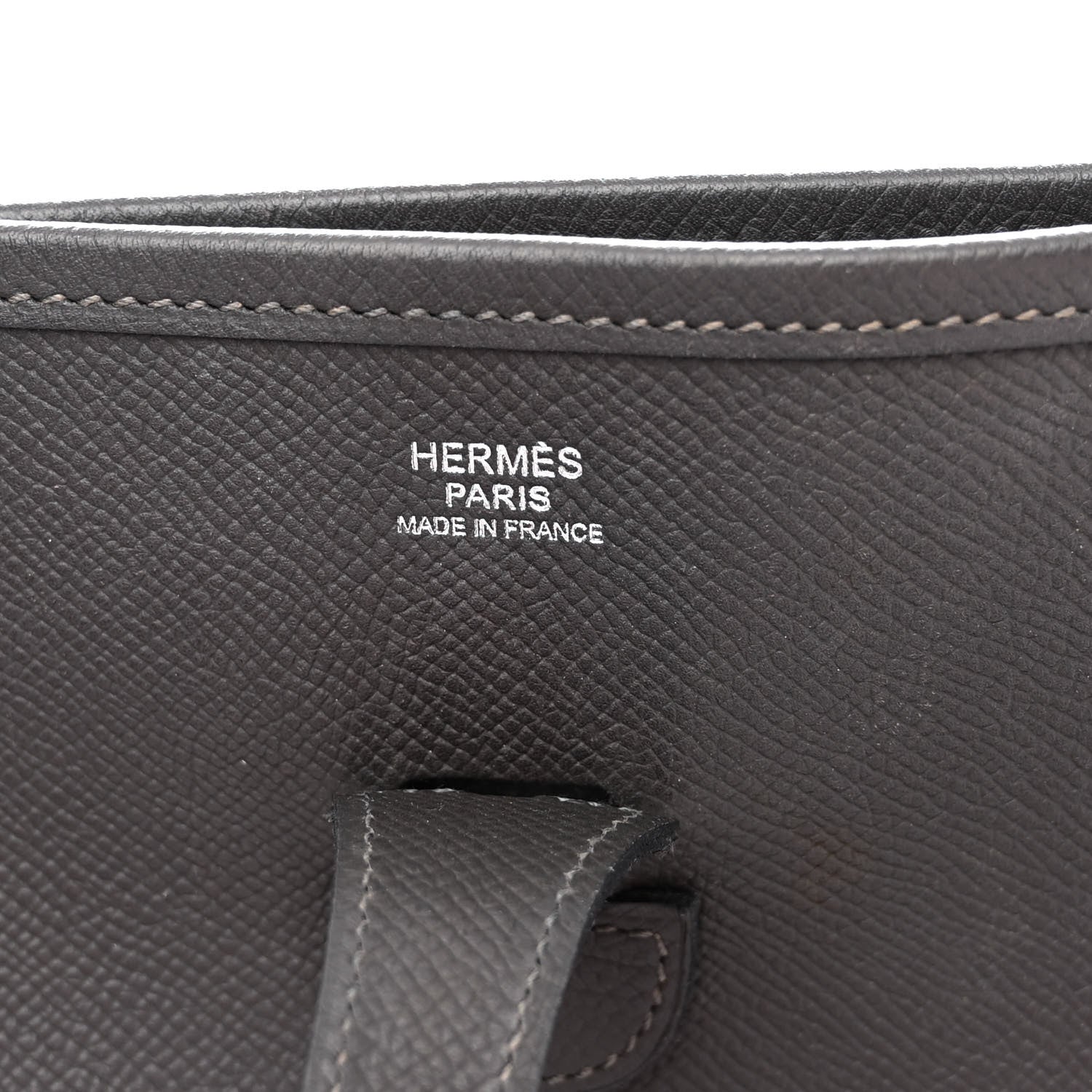 Hermes Epsom Evelyne II PM Graphite 6 of 11