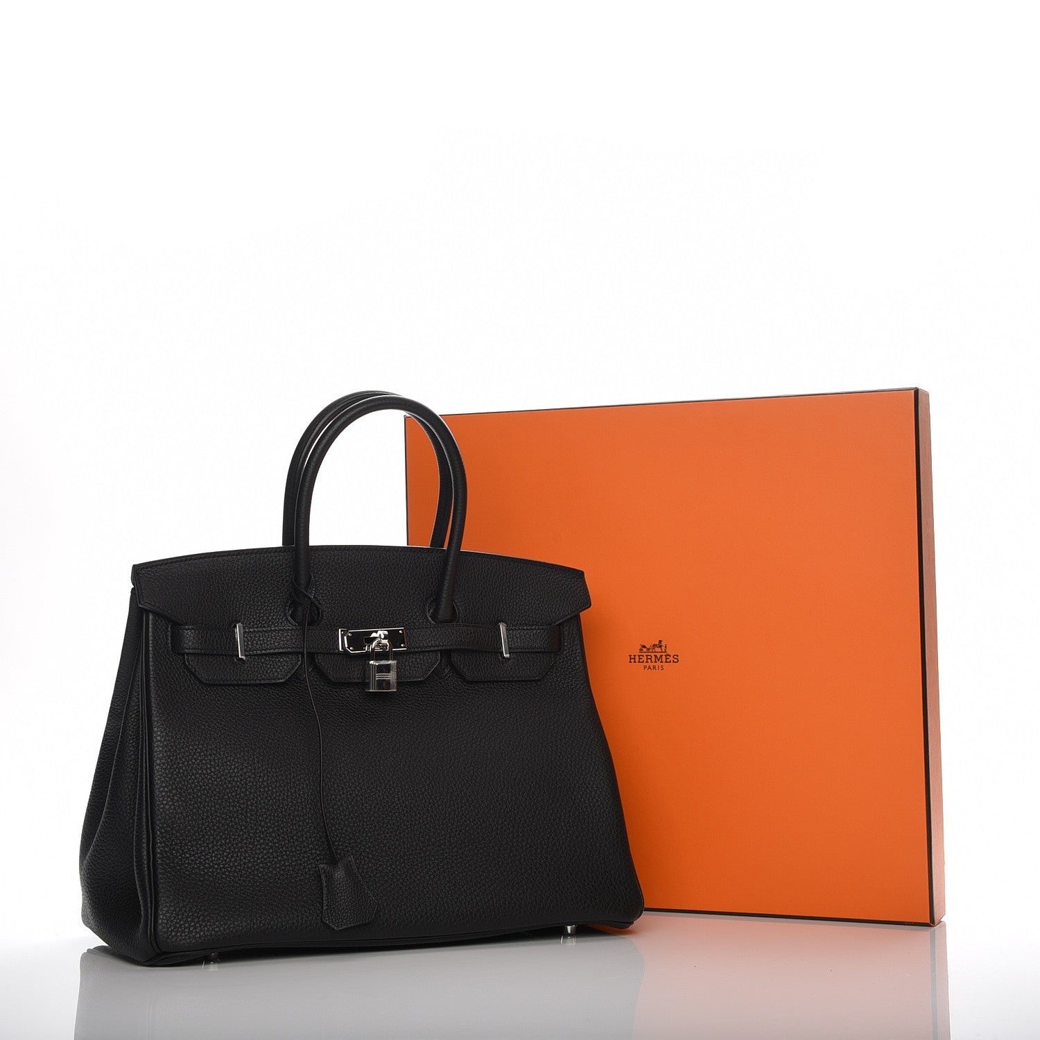 Hermes Togo Birkin 35 Black 7 of 28