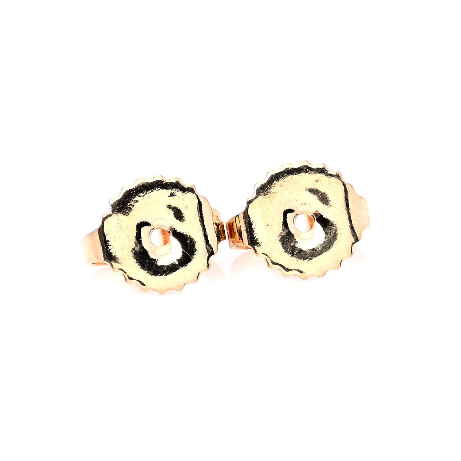 Tiffany 18K Yellow Gold White Gold Multi Heart Drop Earrings 7 of 8